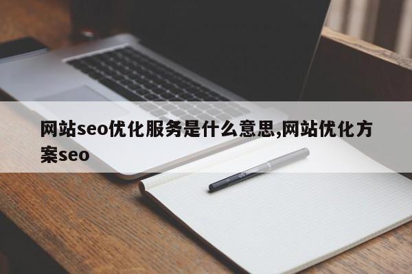 网站seo优化服务是什么意思,网站优化方案seo
