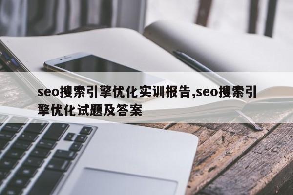 seo搜索引擎优化实训报告,seo搜索引擎优化试题及答案