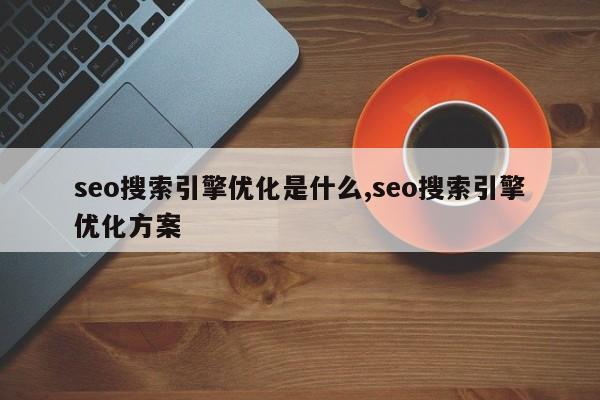seo搜索引擎优化是什么,seo搜索引擎优化方案