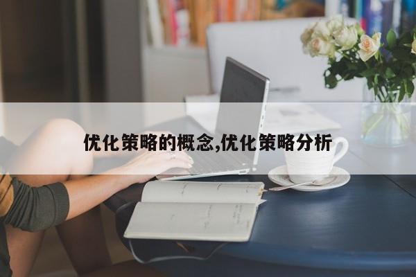 优化策略的概念,优化策略分析