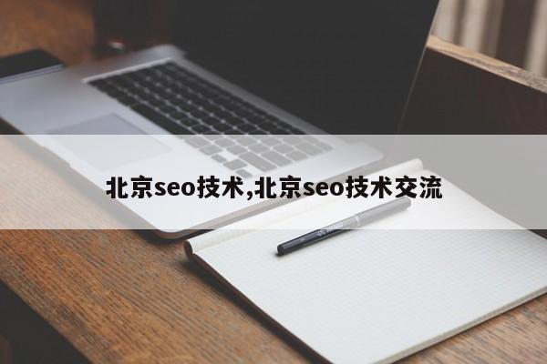 北京seo技术,北京seo技术交流