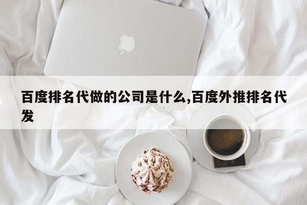 百度排名代做的公司是什么,百度外推排名代发