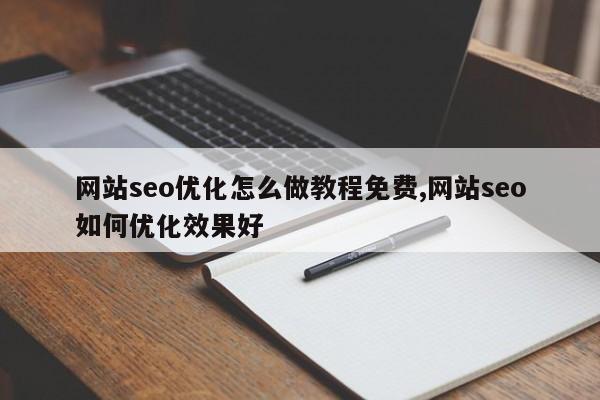 网站seo优化怎么做教程免费,网站seo如何优化效果好